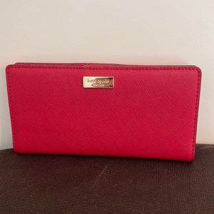 Red Kate Spade wallet